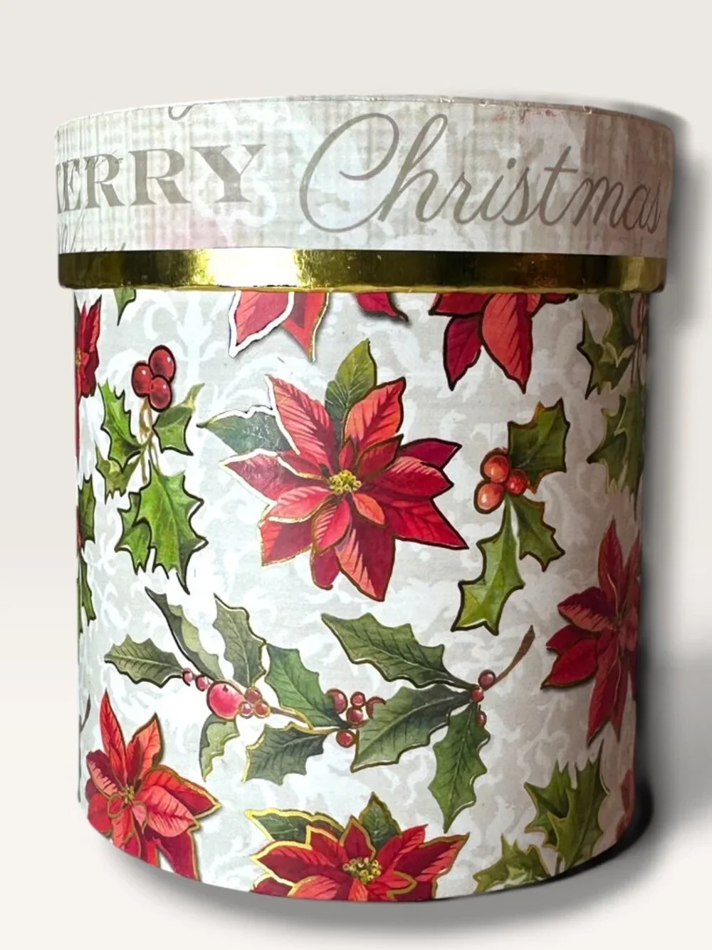Merry Christmas Gift Box With 3 Cranberry Scented Soaps Punch Studio Keepsake